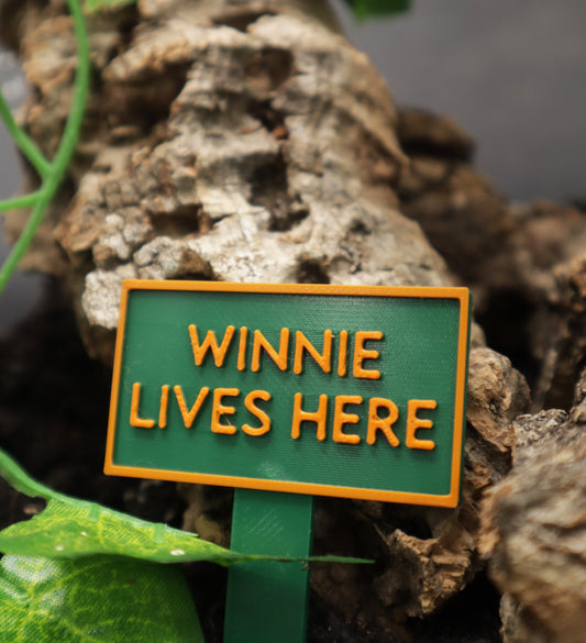 Personalised 3D Printed Name Sign