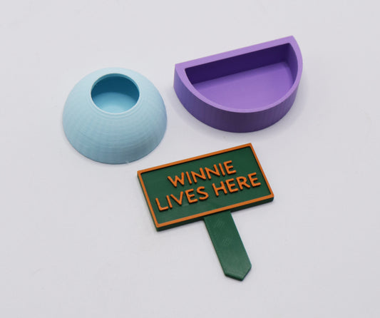 Hide, Platform & Sign Set