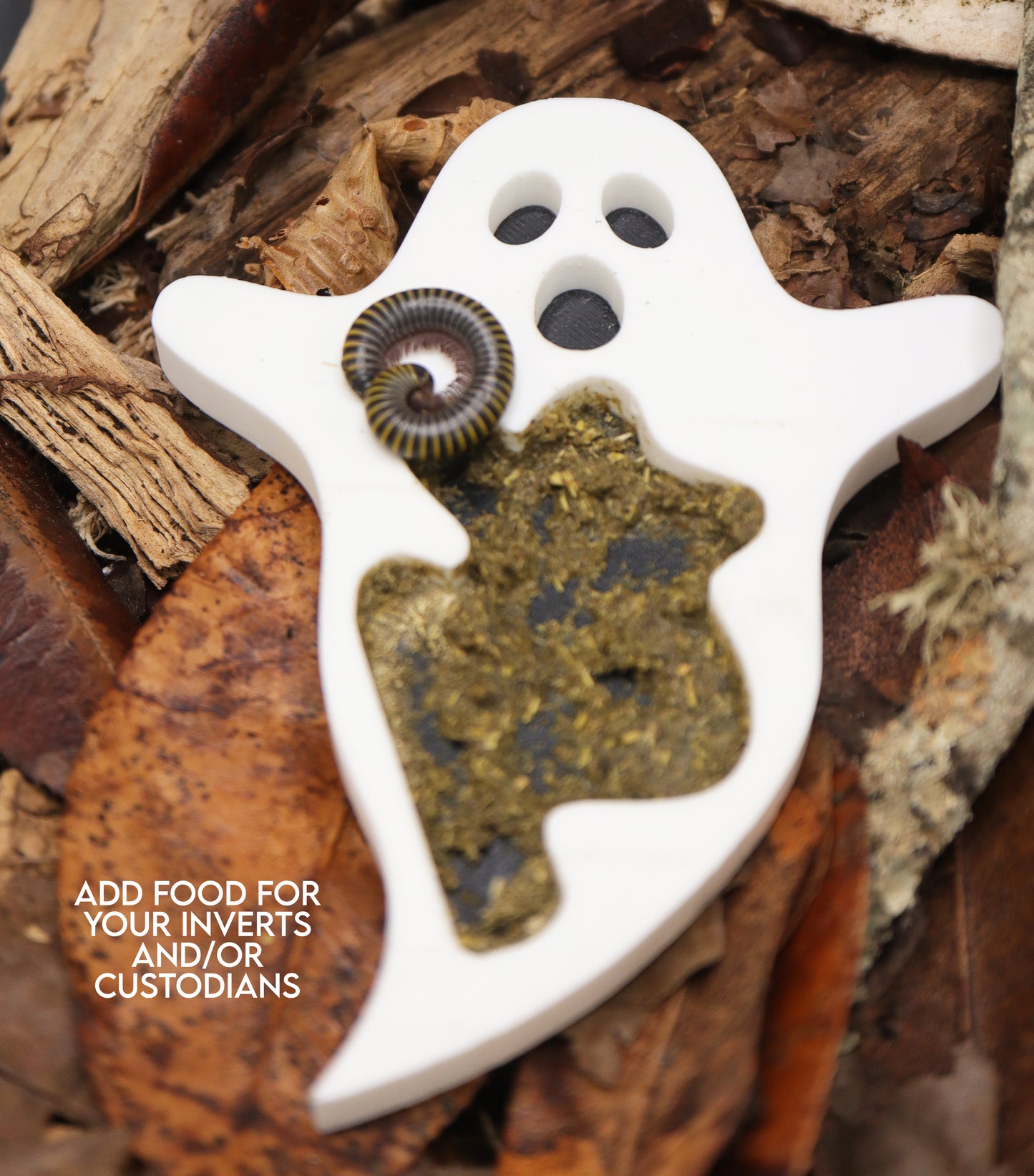 Ghost Shaped Invert Food Bowl