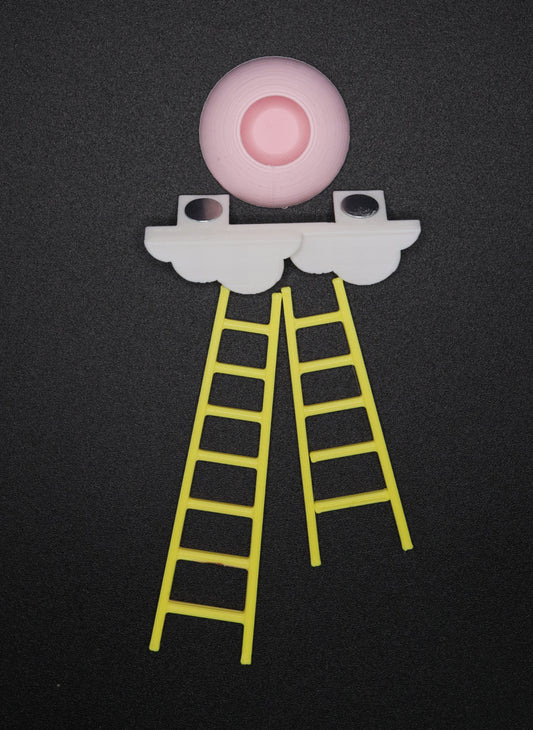 Hide, Cloud & Ladder Decoration Set