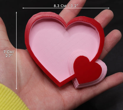Heart-Shaped Food Bowl