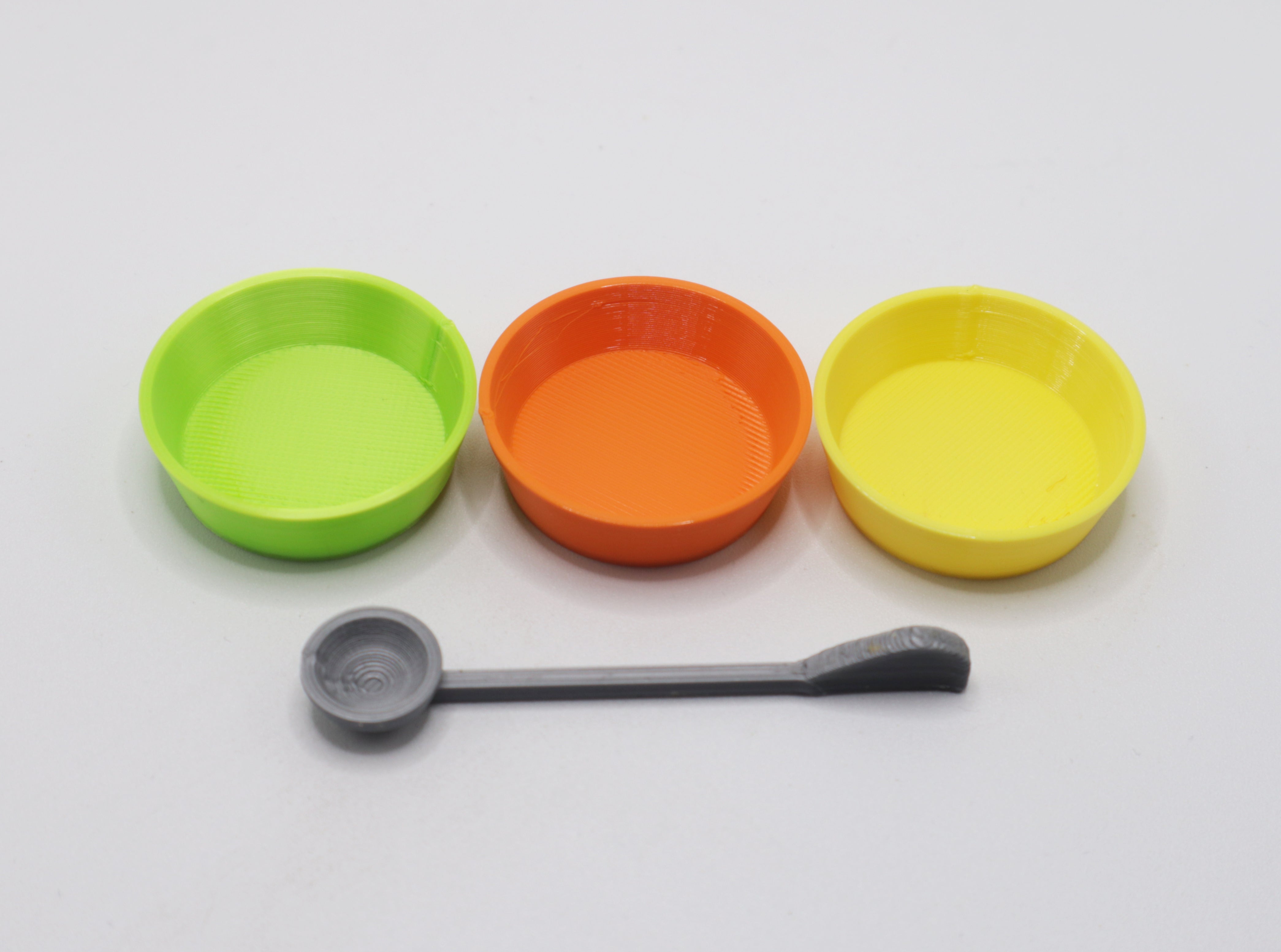 Gecko Food Bowls & Spoon Kit – The Bearded Shrimp