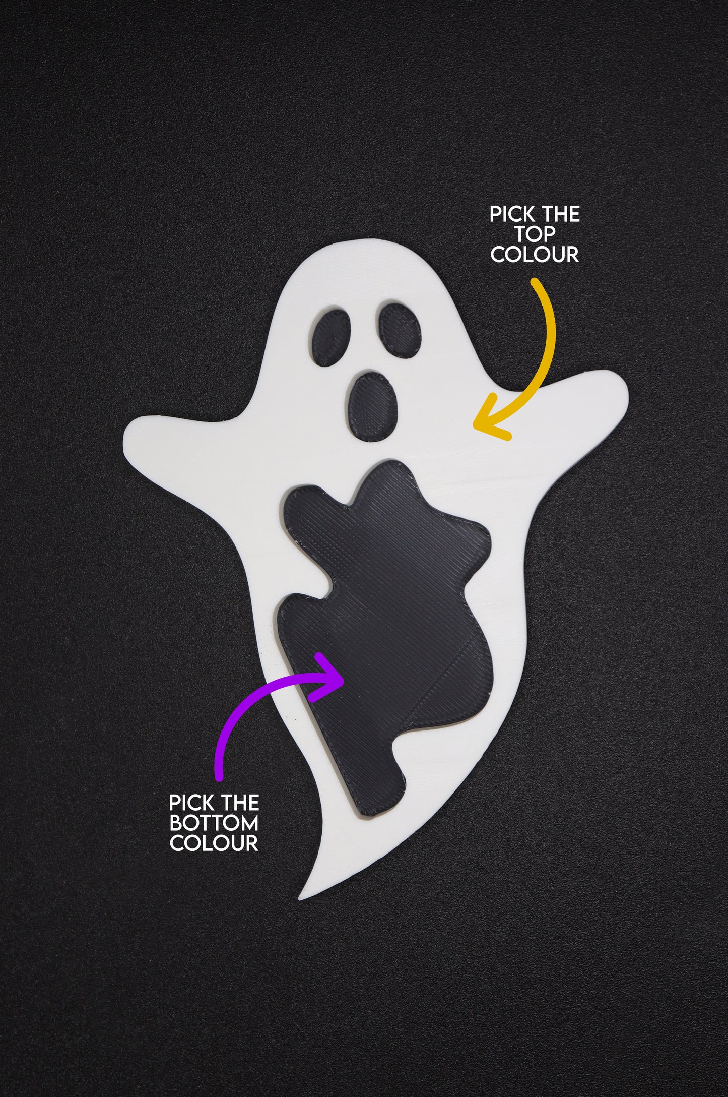 Ghost Shaped Invert Food Bowl