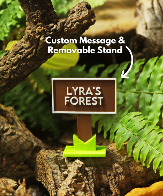 Custom Name Sign With Stand